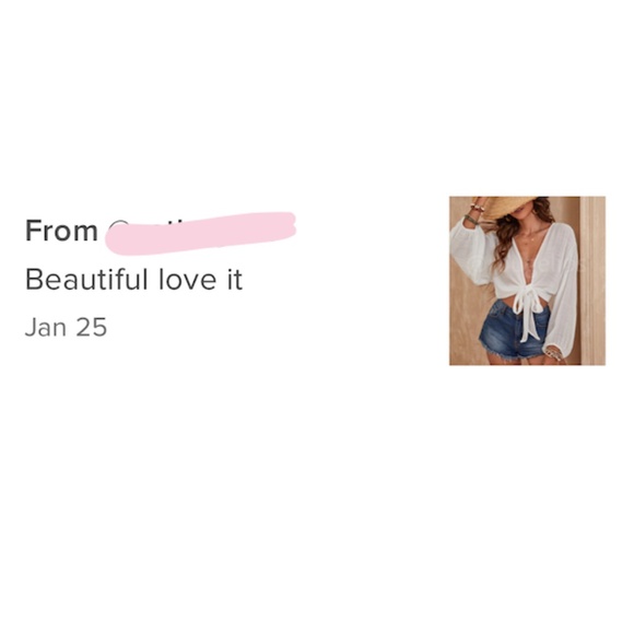 Beach Swim Cover Up Top Green Crop Shirt Tie Front Bishop Long Sleeve Deep V - Picture 9 of 9